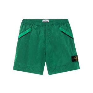 Stone Island Men Comfort Fit Nylon Shorts